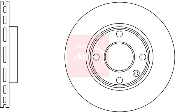 Apec Brake Disc DSK3181 - image 2