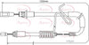 Apec Handbrake Cable CAB1192 thumbnail