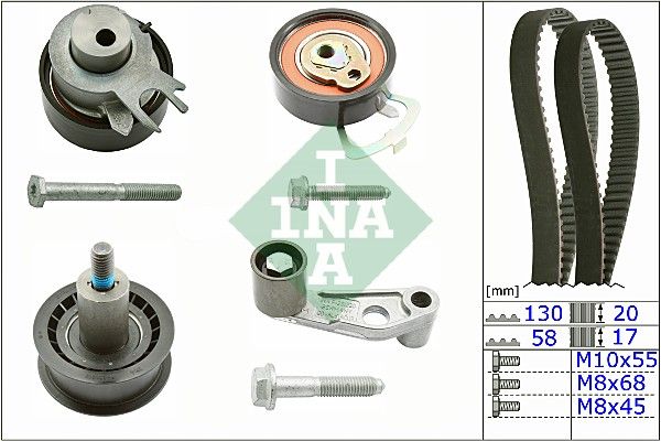 INA Timing Belt Kit 530008910 - image 2