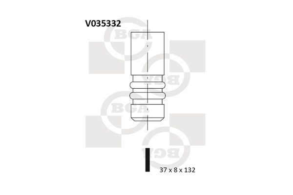 BGA Exhaust Valve V035332 - image 2