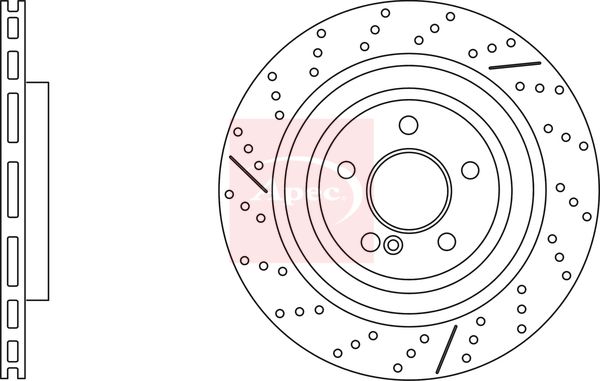 Apec Brake Disc DSK3278 - image 2