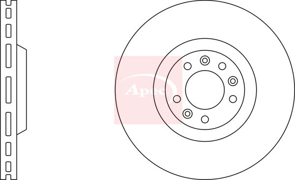 Apec Brake Disc DSK2184 - image 2