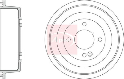 Apec Brake Drum DRM9220