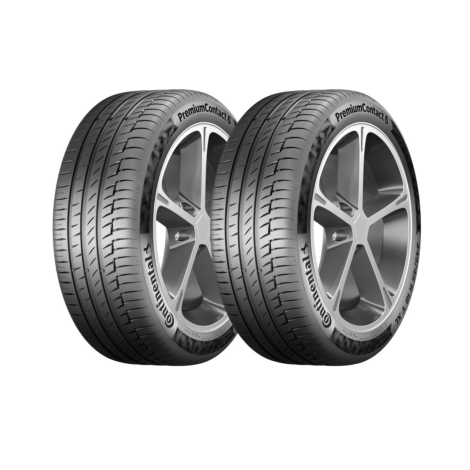 205/40/R18 Continental Tyres 205 40 18 86W FR XL Premium Contact 6 72Db x2