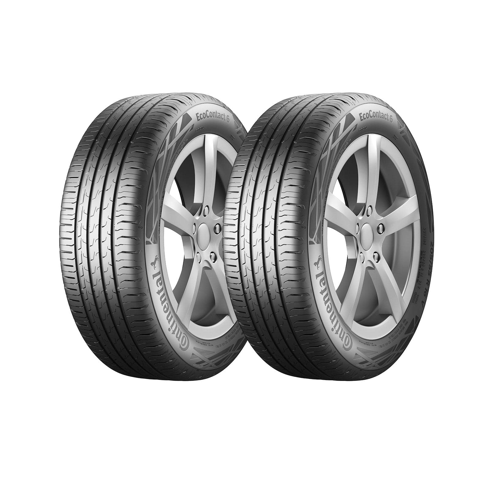 205/55/R17 Continental Tyres 205 55 17 91W MO Ecocontact 6 Summer AB 71Db x2