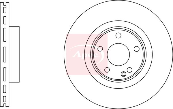 Apec Brake Disc DSK3229 - image 2