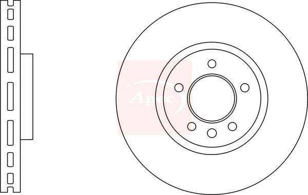 Apec Brake Disc DSK2884 - image 2