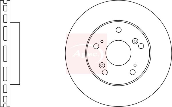 Apec Brake Disc DSK2574 - image 2