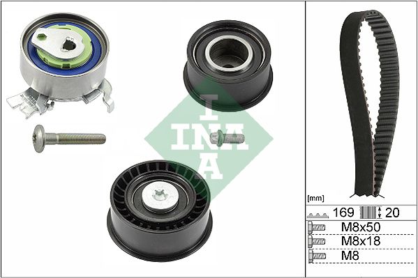INA Timing Belt Kit 530007810 - image 2
