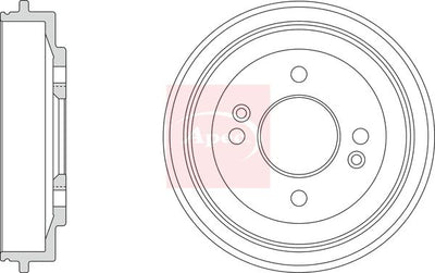 Apec Brake Drum DRM9223
