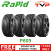Rapid 25535ZR20 P609 255/35 R20 97W XL Tyre Summer EU Label C/B 72dB Set of 4 thumbnail