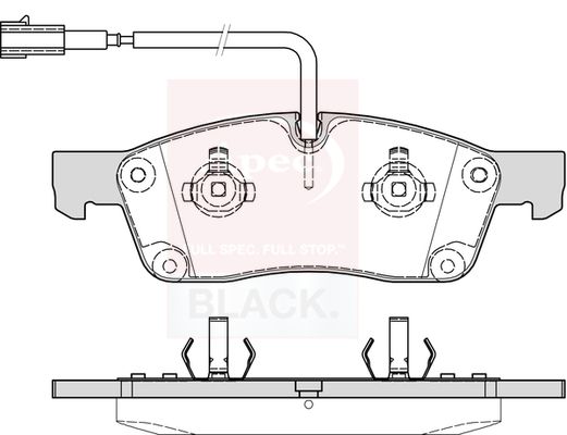 Apec Brake Pads Set PAD2227B - image 2