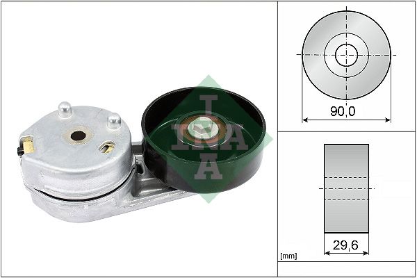 INA Drive Belt Tensioner Pulley 534035810 - image 2