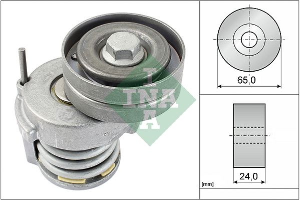 INA Drive Belt Tensioner Pulley 534006510 - image 2