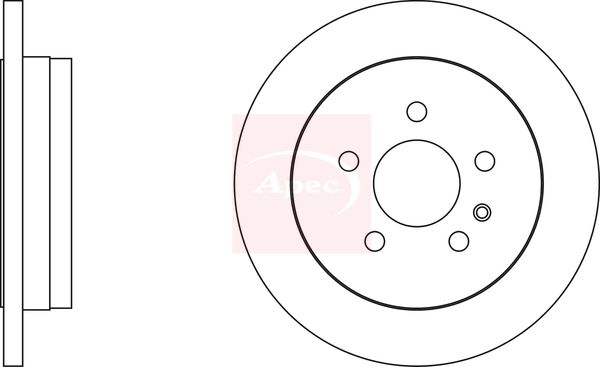 Apec Brake Disc DSK2133 - image 2