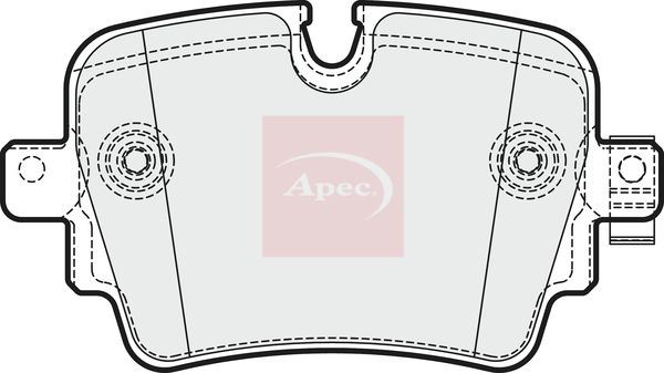 Apec Brake Pads Set PAD1967 - image 2