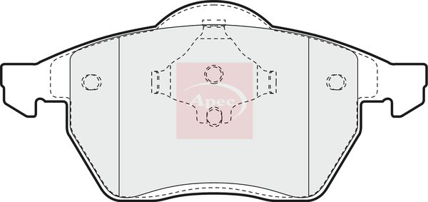 Apec Brake Pads Set PAD875 - image 2