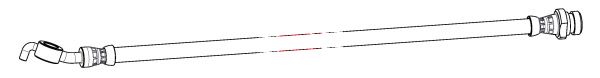 Apec Brake Hose HOS4526 - image 2