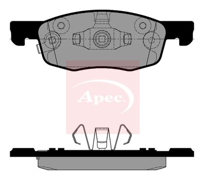 Apec Brake Pads Set PAD2397 - image 2