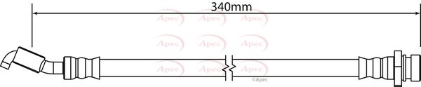 Apec Brake Hose HOS4262 - image 2