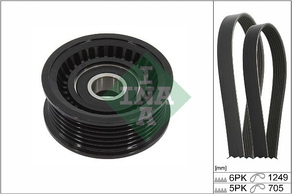 INA Drive Belt Kit 529045110 - image 2