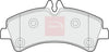 Apec Brake Pads Set PAD1517 thumbnail