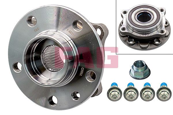 FAG Wheel Bearing Kit 713606360 - image 2