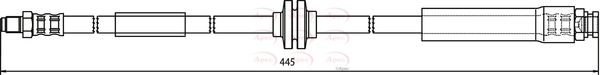 Apec Brake Hose HOS3670 - image 2