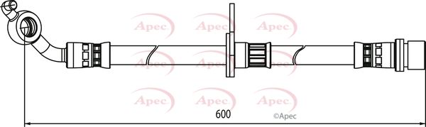 Apec Brake Hose HOS4123 - image 2