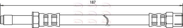 Apec Brake Hose HOS3204 - image 2