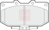Apec Brake Pads Set PAD698 thumbnail