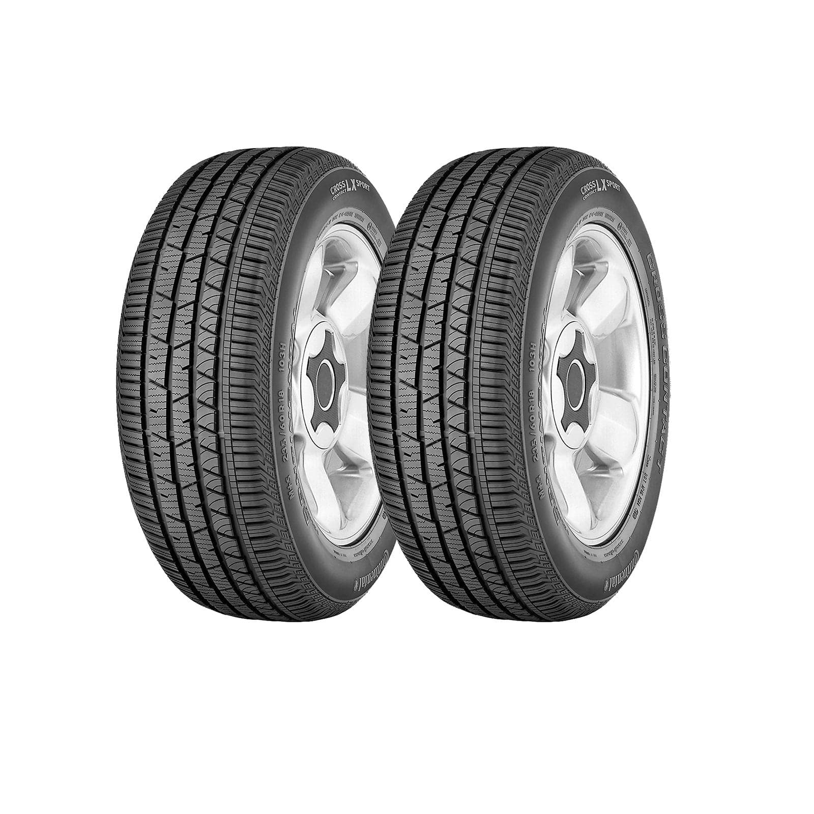 275/40/R22 Continental Tyres 275 40 22 108Y XL FR Cross LX Sport Summer CC x2