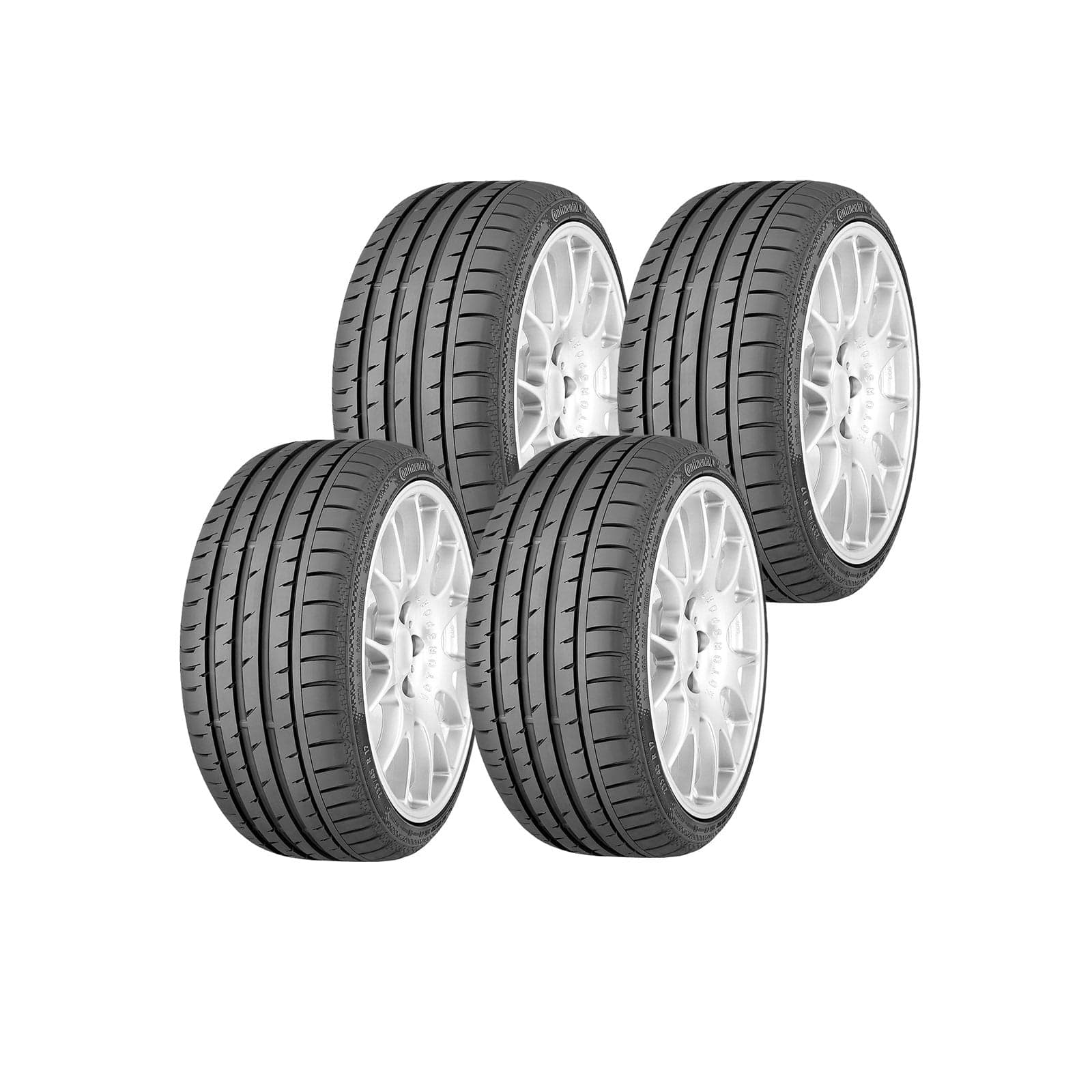 275/40/RF18 Continental Tyres 275 40 18 99Y Sport Contact 3 E SSR *72Db x4