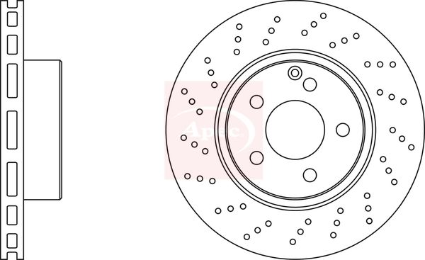 Apec Brake Disc DSK2132 - image 2
