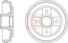 Apec Brake Drum DRM9970 thumbnail