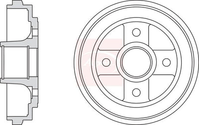 Apec Brake Drum DRM9970