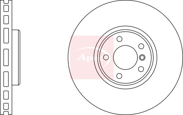 Apec Brake Disc DSK2461 - image 2