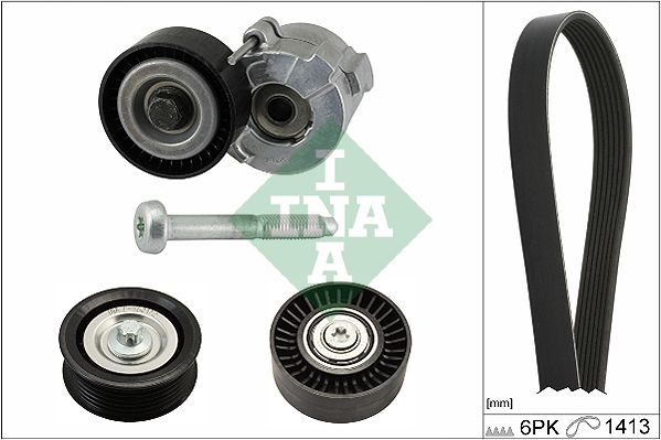 INA Drive Belt Kit 529030410 - image 2