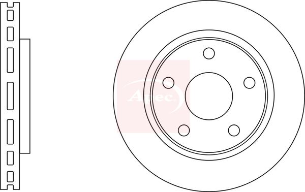 Apec Brake Disc DSK3160 - image 2