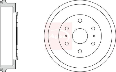 Apec Brake Drum DRM9972