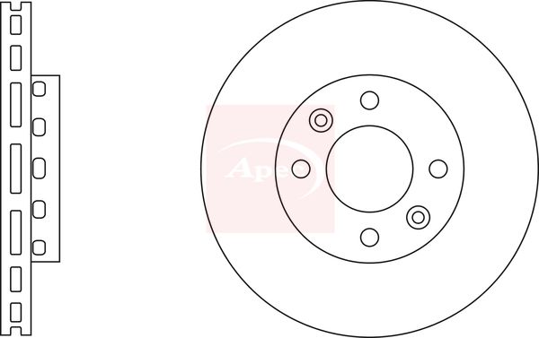 Apec Brake Disc DSK2268 - image 2