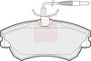 Apec Brake Pads Set PAD975 thumbnail