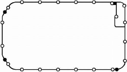 BGA Oil Sump Gasket OP9323 - image 2