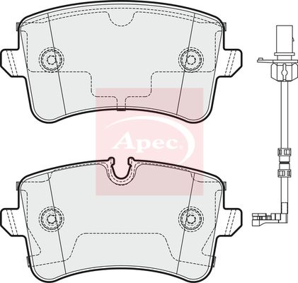 Apec Brake Pads Set PAD1778 - image 2