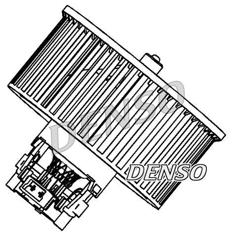 Denso Cabin Blower Fan DEA23006 - image 3