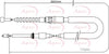 Apec Handbrake Cable CAB1047 thumbnail