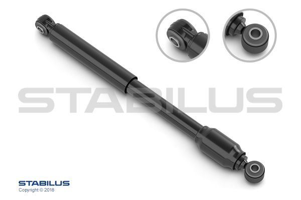 Stabilus Steering Damper Shock Absorber 8268CA - image 2