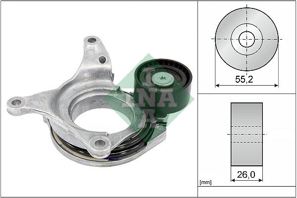INA Drive Belt Tensioner 534079410 - image 2