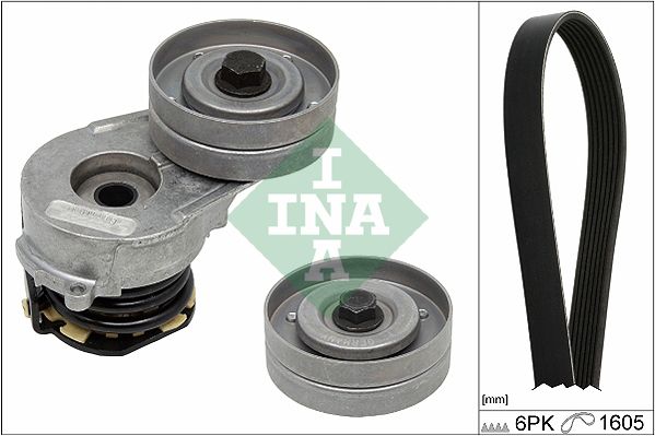 INA Drive Belt Kit 529033010 - image 2
