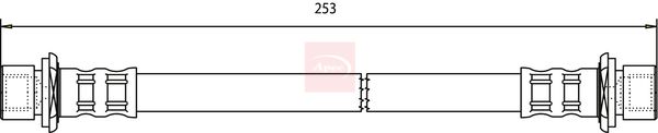 Apec Brake Hose HOS3747 - image 2